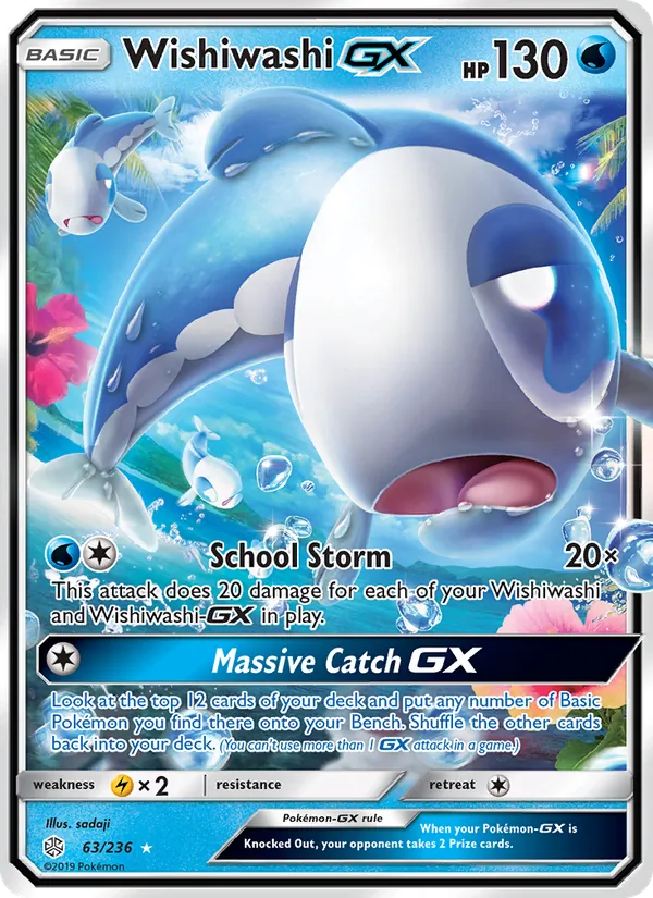 Wishiwashi GX, Cosmic Eclipse 063/236