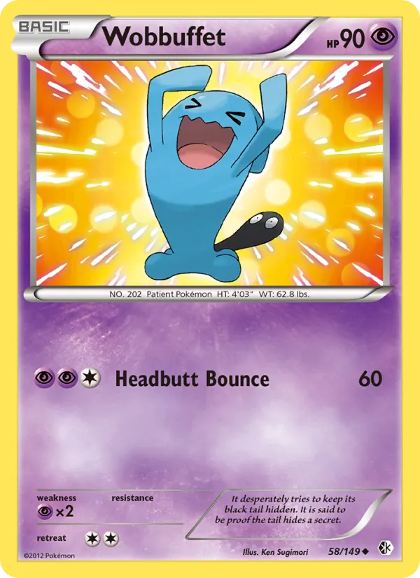 Wobbuffet, Boundaries Crossed 058/149