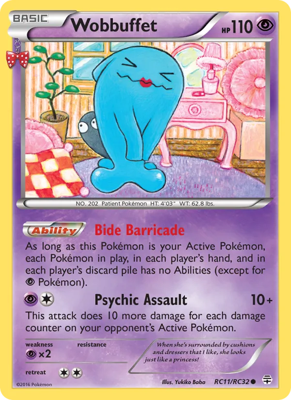 Wobbuffet, Generations RC11/83