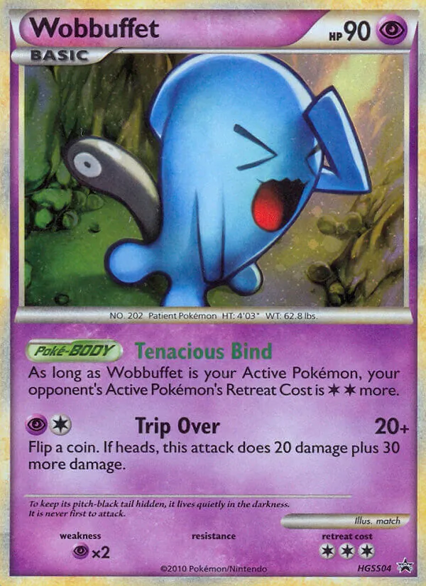 Wobbuffet, HeartGold & SoulSilver Promos HGSS04