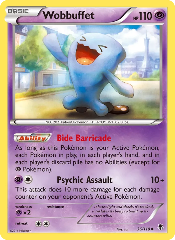Wobbuffet, Phantom Forces 036/119