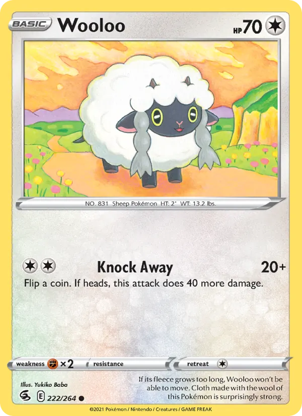 Wooloo, Fusion Strike 222/264