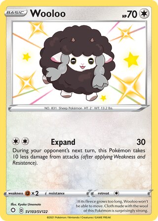 Wooloo, Shining Fates SV103/SV122