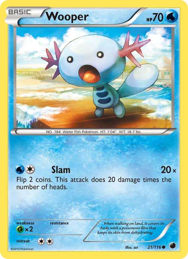 Wooper, Plasma Freeze 021/116