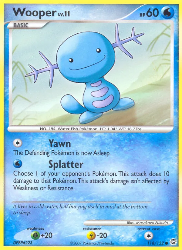 Wooper, Secret Wonders 118/132