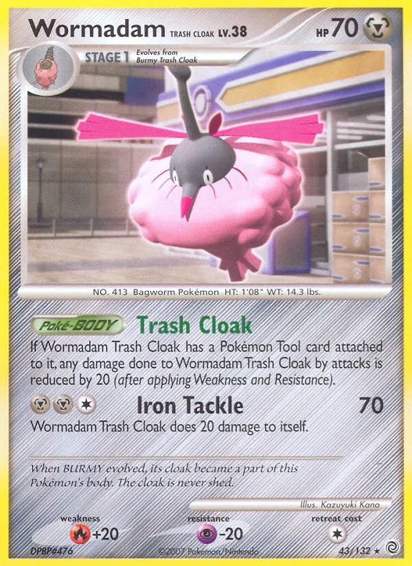 Wormadam Trash Cloak, Secret Wonders 043/132