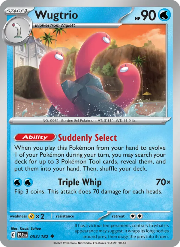 Wugtrio, Paradox Rift 053/182