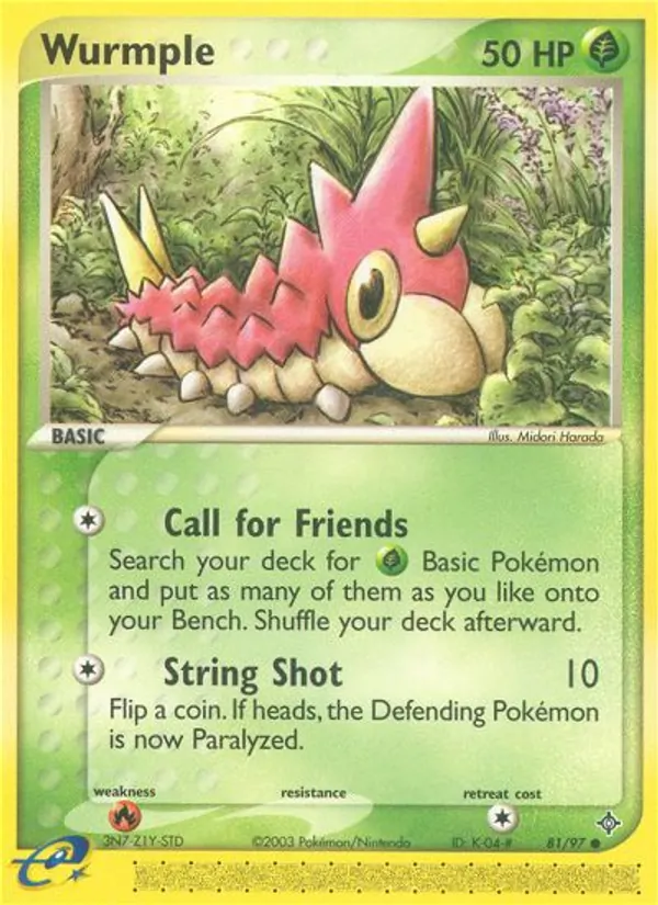 Wurmple, Dragon 081/097