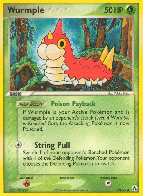 Wurmple, Legend Maker 070/092