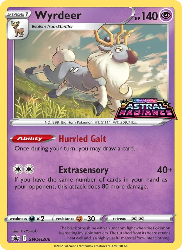 Wyrdeer, SWSH Black Star Promos SWSH206/307