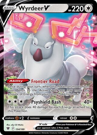 Wyrdeer V, WC Deck 2023 (Colorless Lugia) 134/189