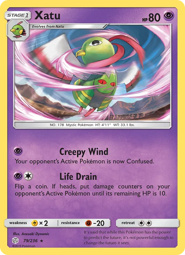 Xatu, Cosmic Eclipse 079/236