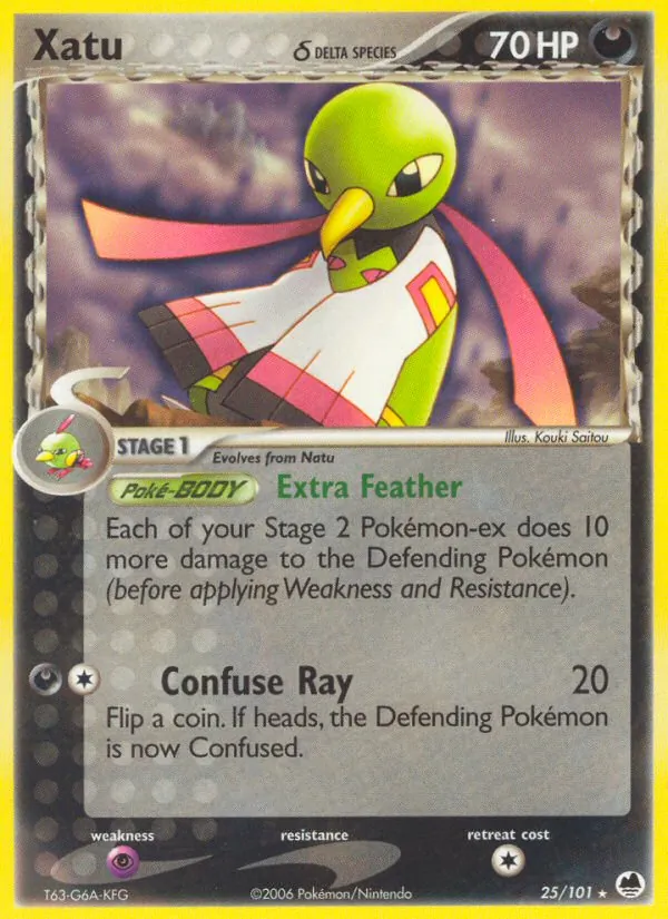 Xatu δ, Dragon Frontiers 025/101