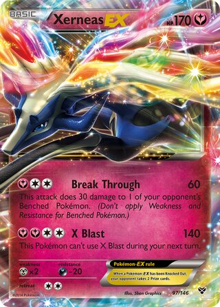Xerneas-EX, WC Deck 2014 (Crazy Punch) 097/146