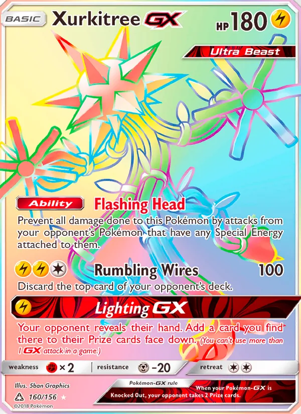 Xurkitree GX, Ultra Prism 160/156