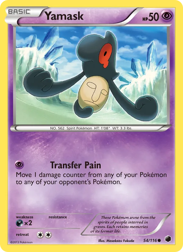 Yamask, Plasma Freeze 054/116