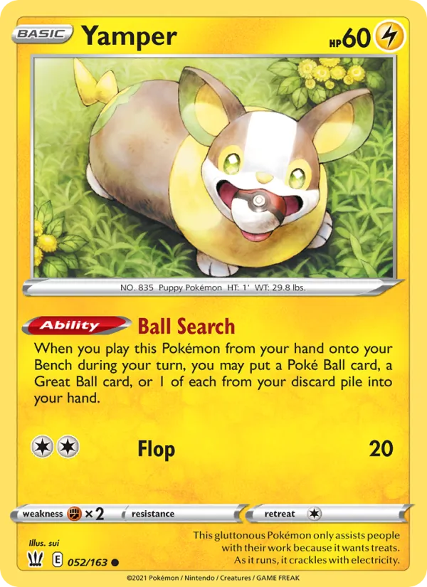 Yamper, Battle Styles 052/163