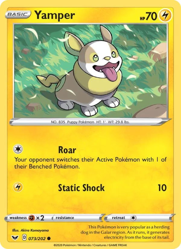 Yamper, Sword & Shield 073/202