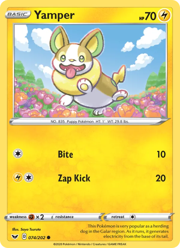 Yamper, Sword & Shield 074/202
