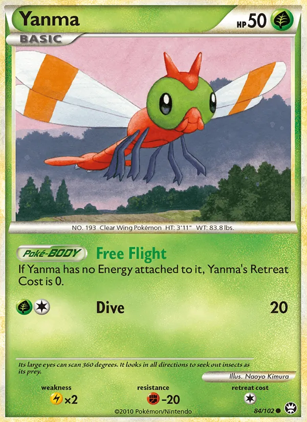 Yanma, Triumphant 084/102