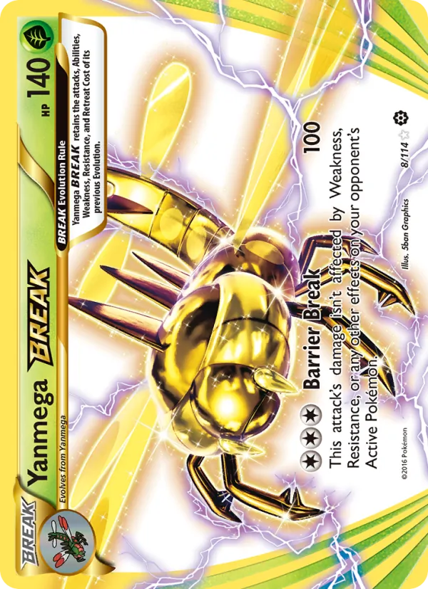Yanmega BREAK, Steam Siege 008/114