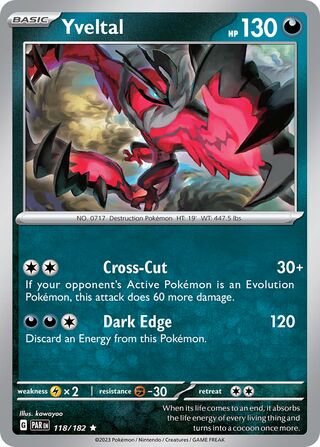 Yveltal, Battle Academy 2024 (Darkrai) 118/182
