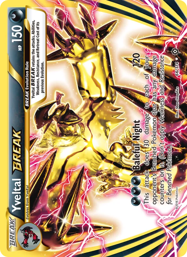 Yveltal BREAK, Steam Siege 066/114