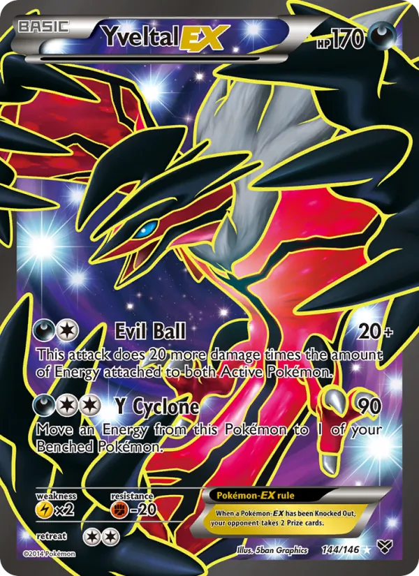 Yveltal EX, XY 144/146