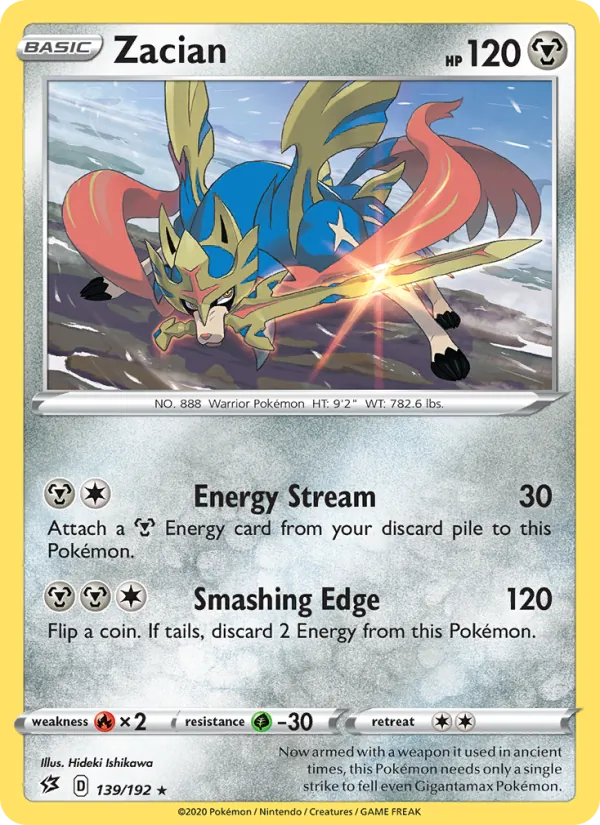 Zacian, Rebel Clash 139/192