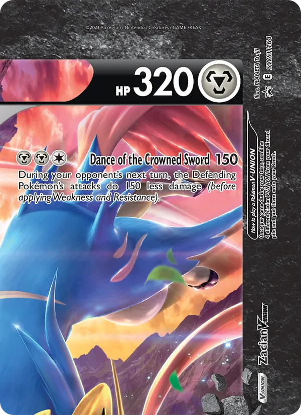 Zacian V-UNION, SWSH Black Star Promos SWSH164/307