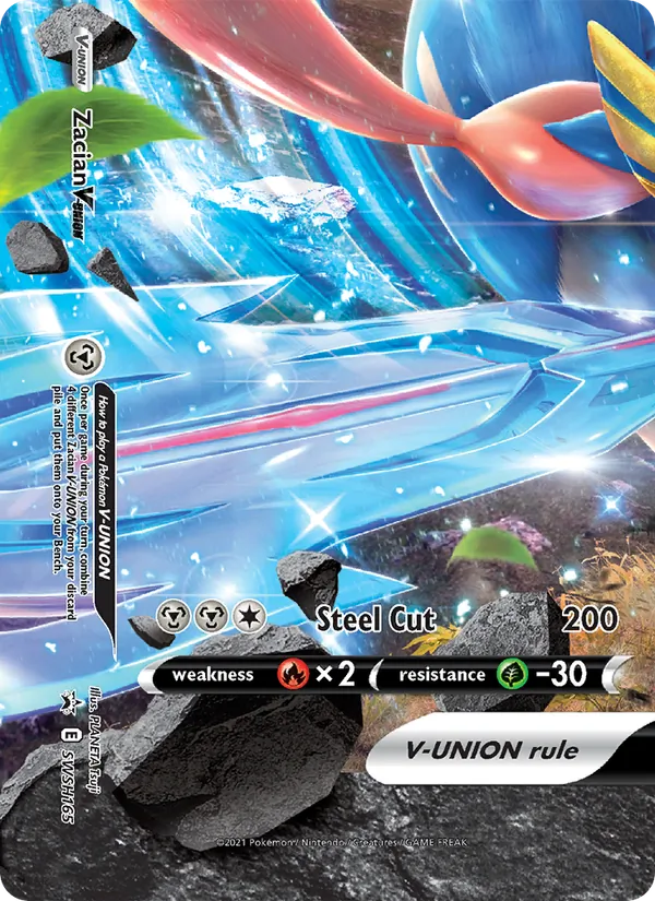 Zacian V-UNION, SWSH Black Star Promos SWSH165/307