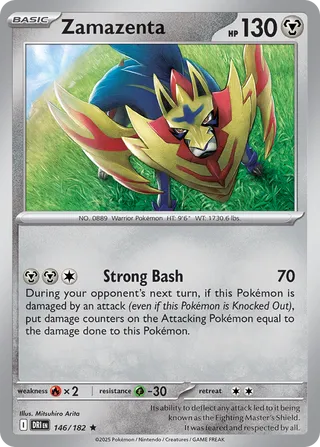 Zamazenta, Destined Rivals 146/182