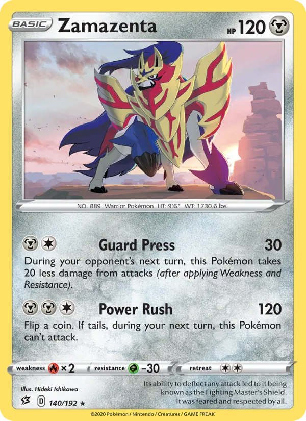 Zamazenta, Rebel Clash 140/192