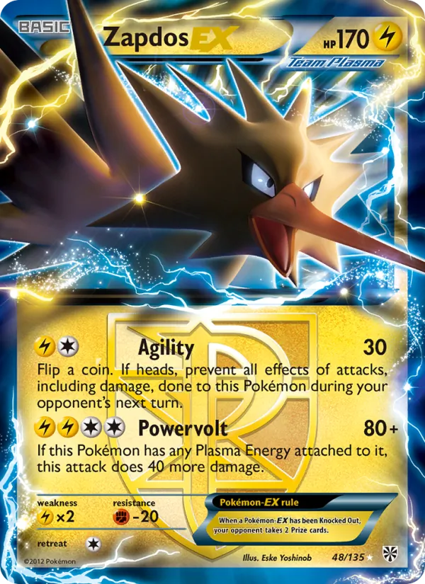 Zapdos-EX, Plasma Storm 048/135