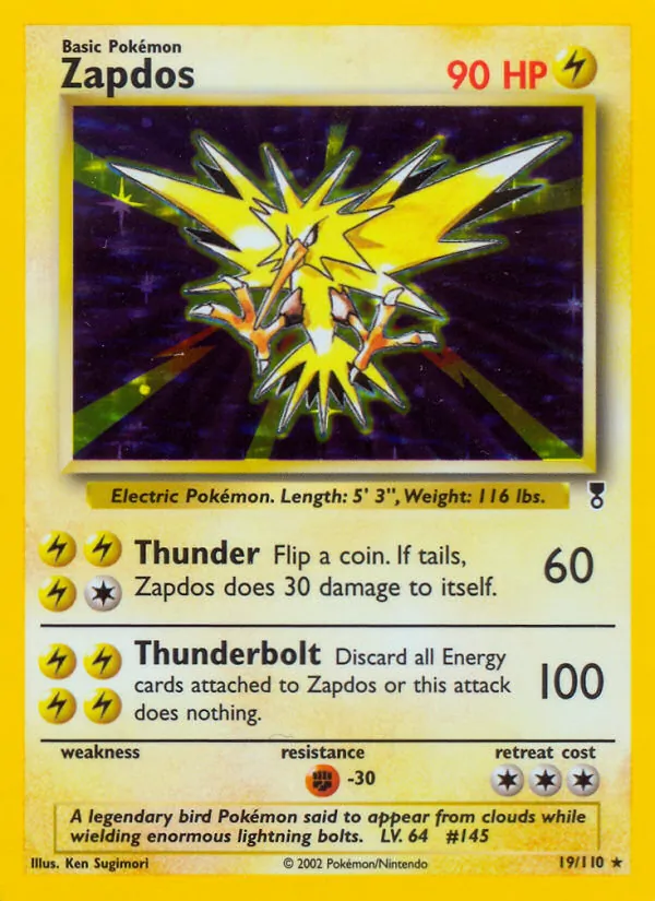 Zapdos, Legendary Collection 019/110