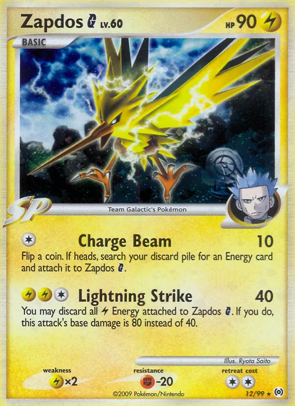 Zapdos G, Arceus 012/099