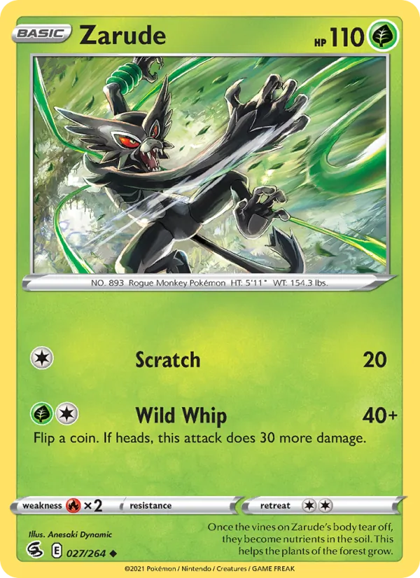 Zarude, Fusion Strike 027/264