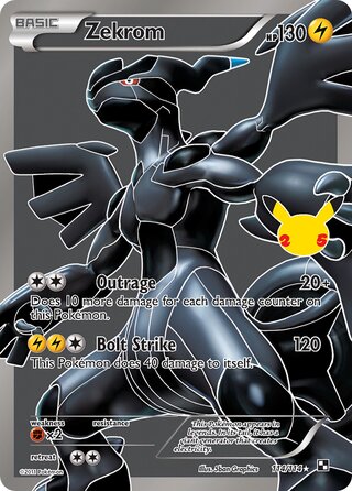 Zekrom, Celebrations 114/114