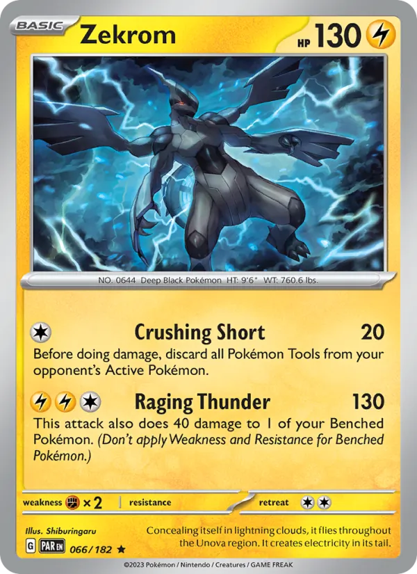 Zekrom, Paradox Rift 066/182