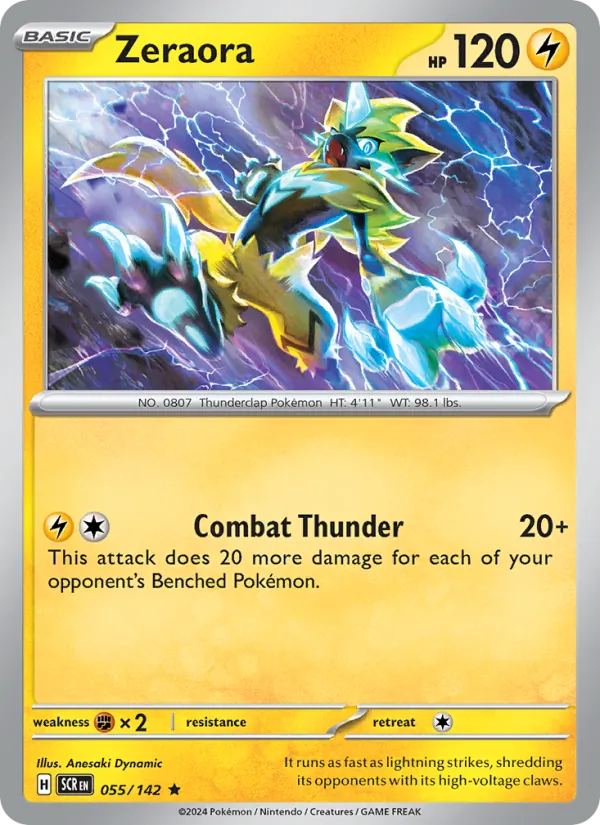 Zeraora, Stellar Crown 055/142