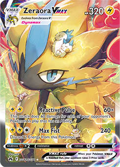 Zeraora VMAX, Crown Zenith Galarian Gallery GG42/70