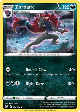 Zoroark, Battle Academy 2022 (Eevee) 171/264