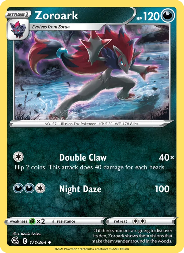 Zoroark, Fusion Strike 171/264