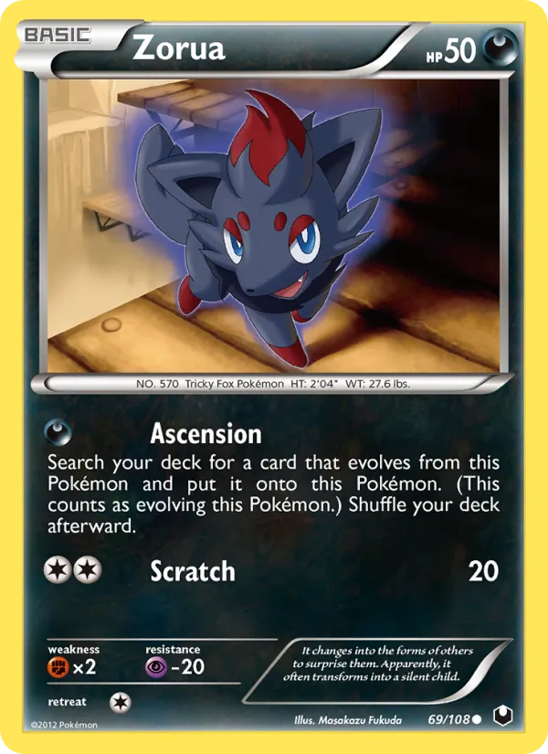 Zorua, Dark Explorers 069/108