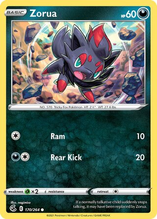 Zorua, Battle Academy 2022 (Eevee) 170/264