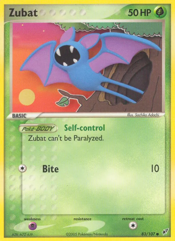 Zubat, Deoxys 083/107
