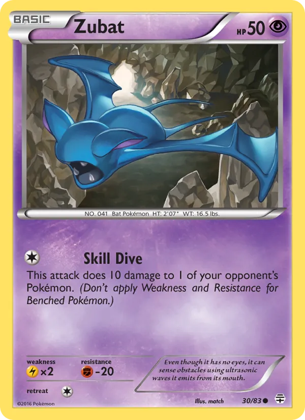 Zubat, Generations 030/083