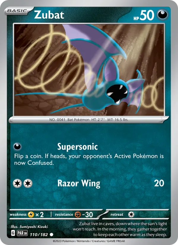 Zubat, Paradox Rift 110/182