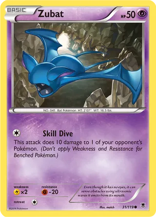 Zubat, Phantom Forces 031/119
