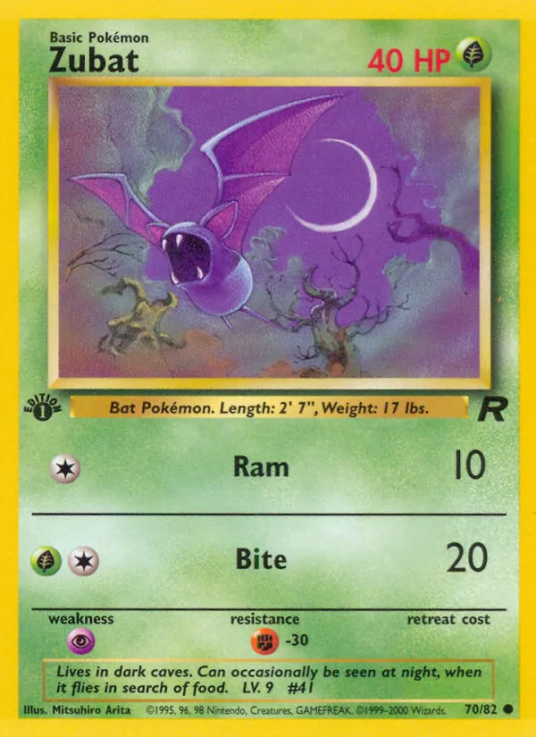 Zubat, Team Rocket 070/082